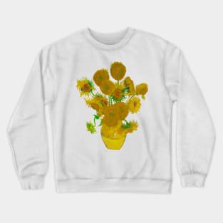 Sunflowers - Vincent Van Gogh Crewneck Sweatshirt